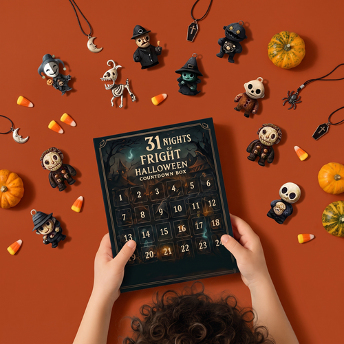31 Nights of Fright Halloween Countdown Box