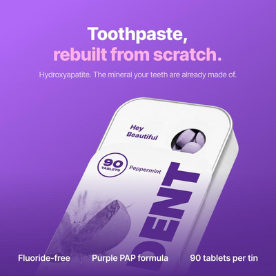 Purple Toothpaste Tablets